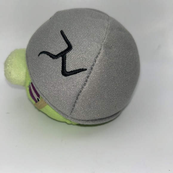 Angry Birds Corporal Pig Cracked Helmet Plush 5 Inch Green Bad Piggies No Sound - Picture 5 of 10